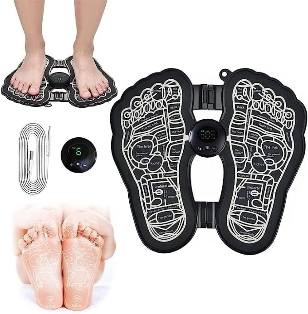 Foot Massage (Premium), Wireless Electric EMS Massage Machine