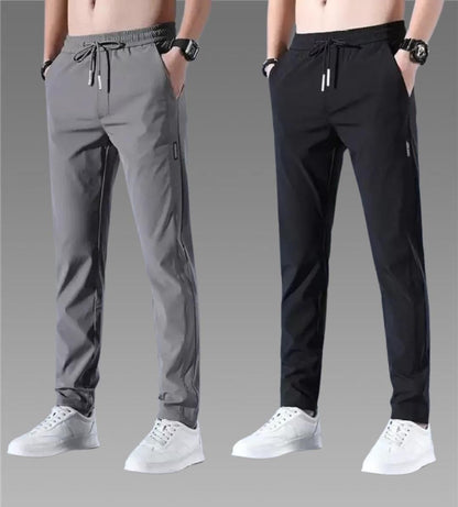 Stylish Combo Lycra Track Pant (Pack of 2) - S